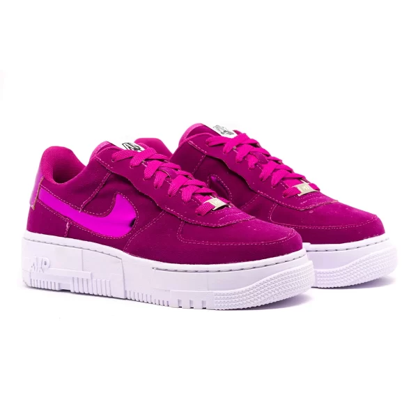 Tênis Feminino Nike Air Force Pixel Camurça - Image 8