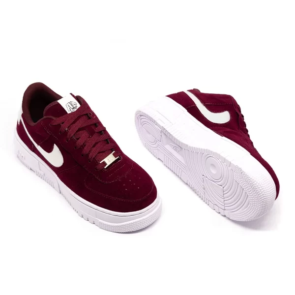 Tênis Feminino Nike Air Force Pixel Camurça - Image 5