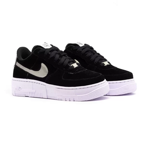 Tênis Feminino Nike Air Force Pixel Camurça - Image 13