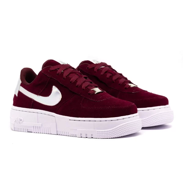 Tênis Feminino Nike Air Force Pixel Camurça - Image 3