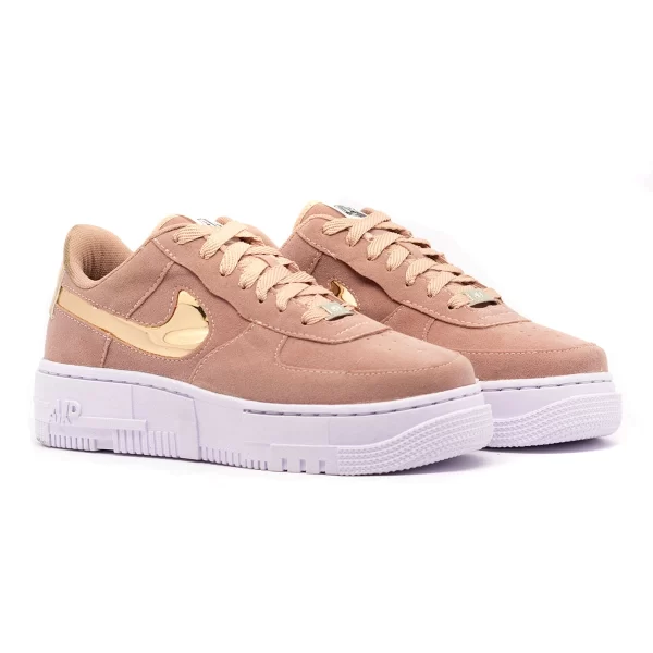 Tênis Feminino Nike Air Force Pixel Camurça - Image 18