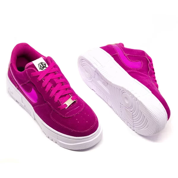 Tênis Feminino Nike Air Force Pixel Camurça - Image 10